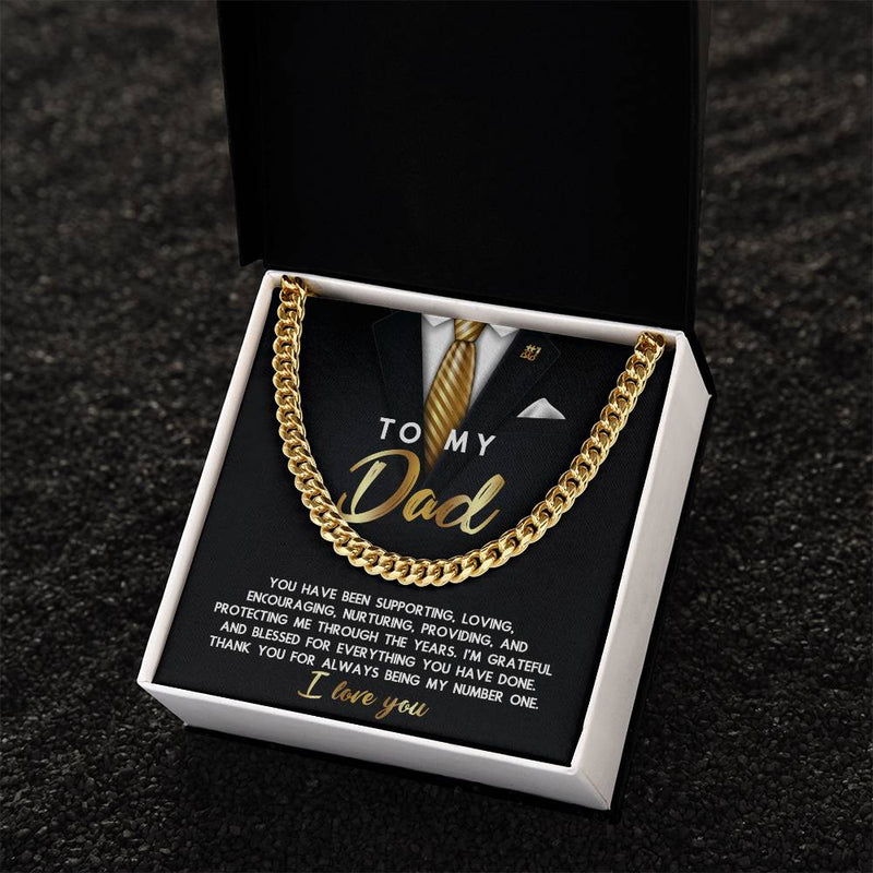 Dad-Through The Years Cuban Chain Link