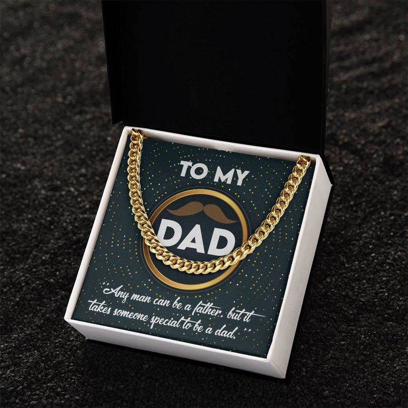 Dad-Be A Dad Cuban Link Chain