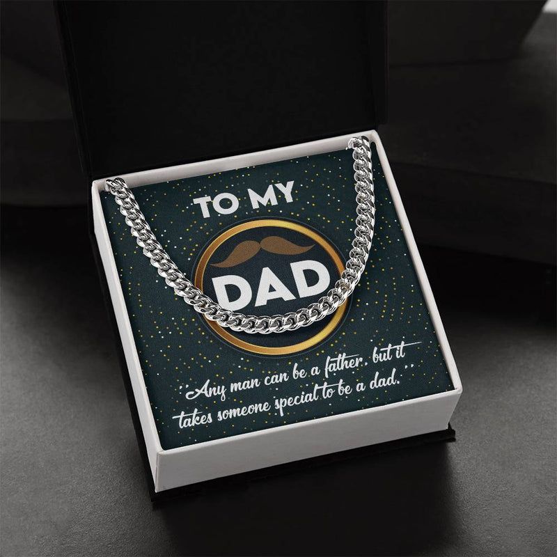 Dad-Be A Dad Cuban Link Chain