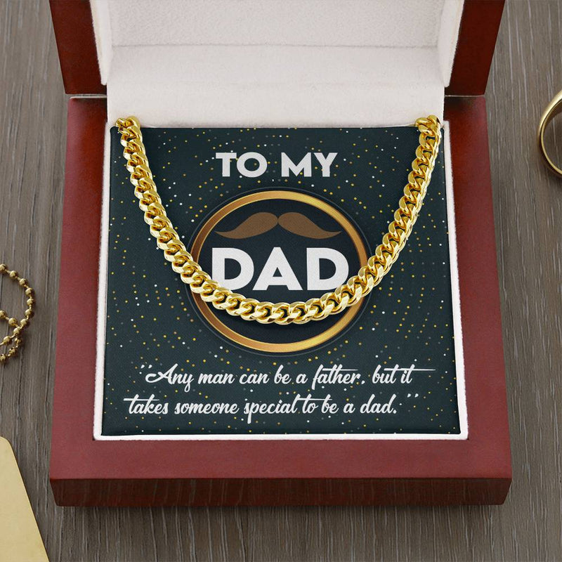 Dad-Be A Dad Cuban Link Chain