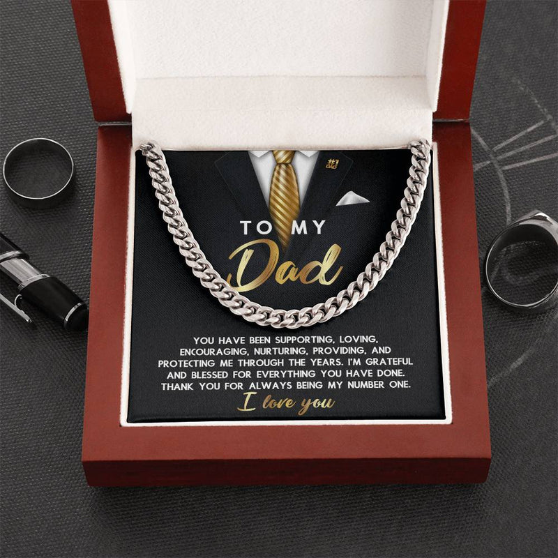 Dad-Through The Years Cuban Chain Link