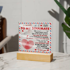 You Complete Me Acrylic Plaque