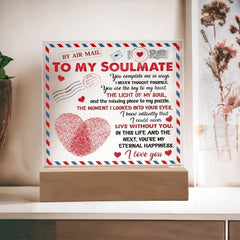 You Complete Me Acrylic Plaque