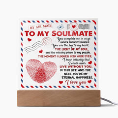 You Complete Me Acrylic Plaque